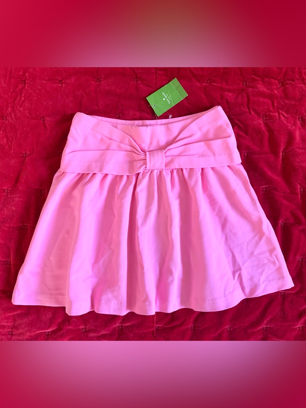 Kate Spade Girl Medium Kammy Skirt Cotton Candy Pink NWT